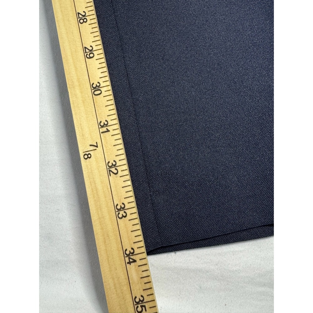 Haggar Vintage Mens Navy Blue Fortrel Polyester Dress Pants 38x34 61103 MON1 - Picture 7 of 9